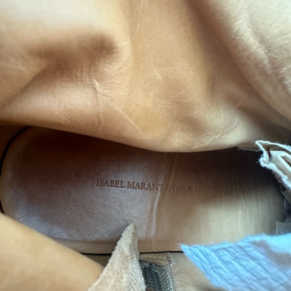 Isabel Marant Etoile Ralf Ankle Boots in Tan (Size 38) - Picture 8 of 11